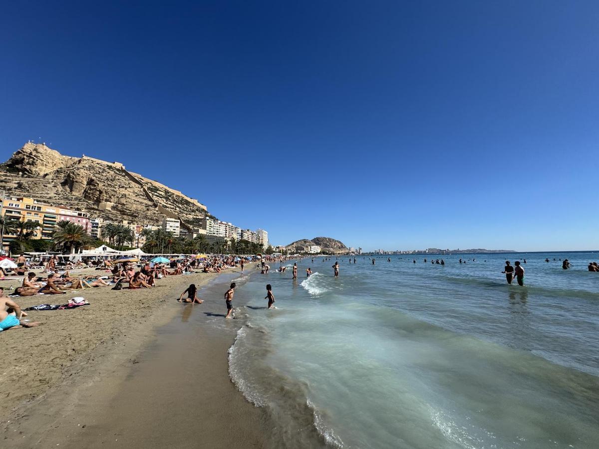 Alicante. Playa de Postiguet