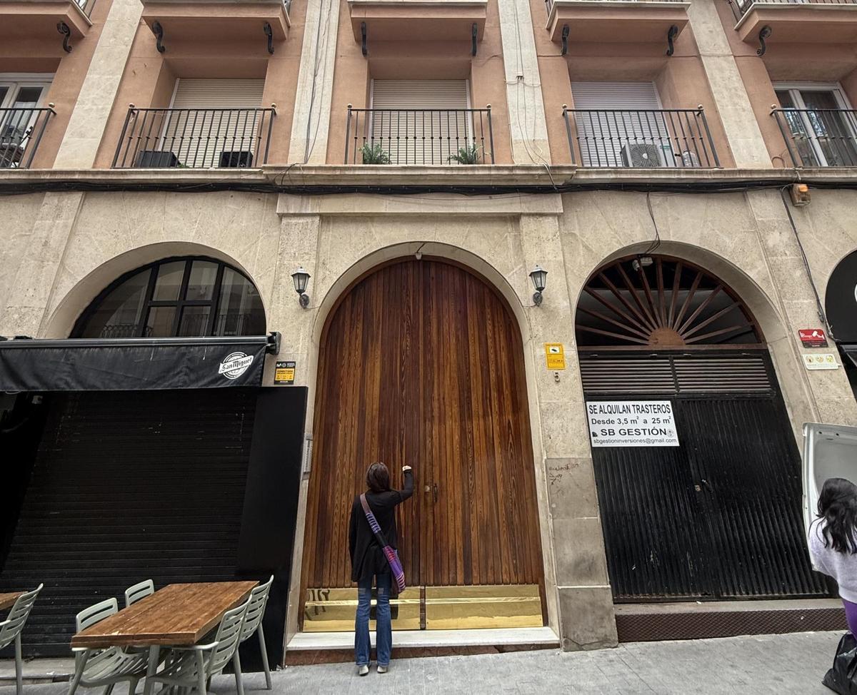 Alicante. Casco Antiguo.Edificio Calle San José